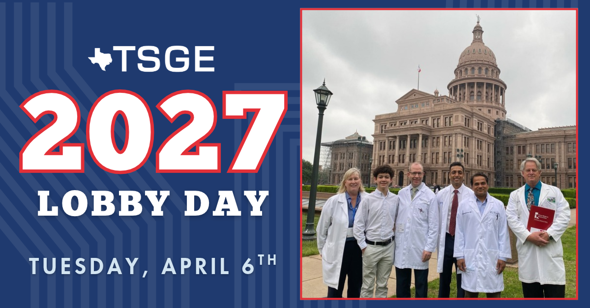 TSGE 2027 Lobby Day - Tuesday, April 6th, Texas State Capitol, Austin